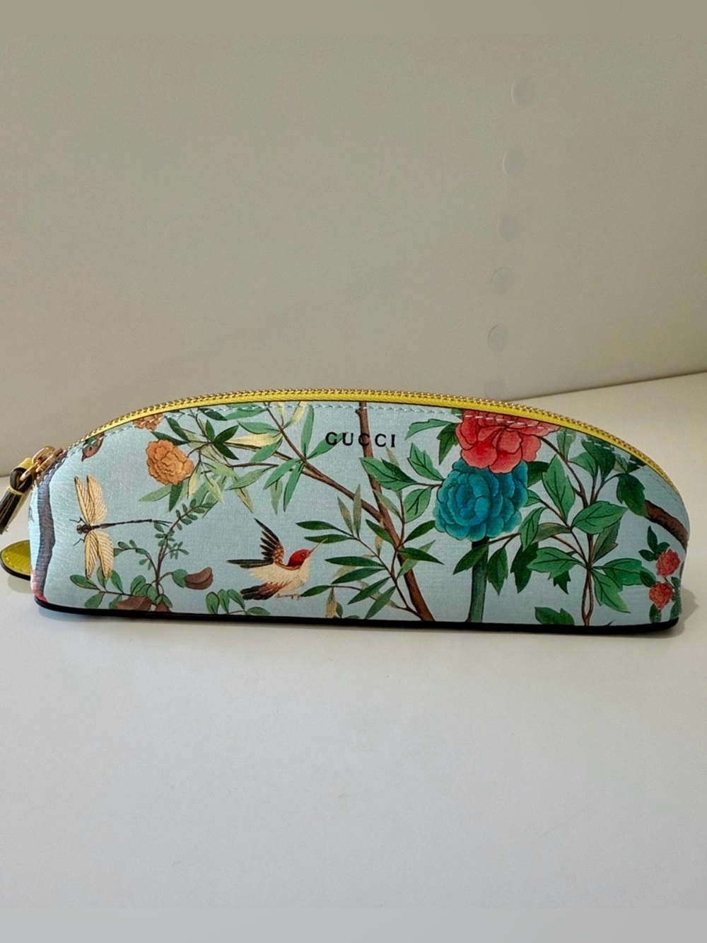 RARE! Pristine Gucci Demetra Tian Pencil Case